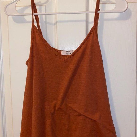 For Good Orange/Rust Tank - Picture 2 of 3
